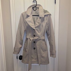 Shebby Collection Women’s Soft Shell Trench Coat